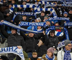 Kibice na meczu Lech Poznań - Widzew Łódź bawili się świetnie. Humory popsuli im piłkarze Kolejorza 