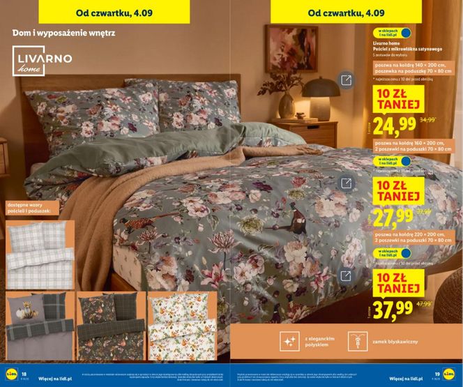 Jesienne promocje w Lidlu