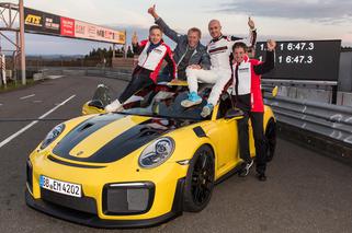 Porsche 911 GT2 RS z rekordem świata toru Nurburgring