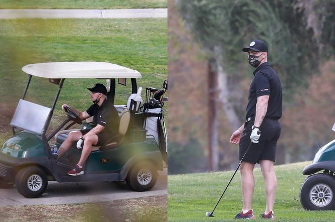 Joe Jonas gra w golfa