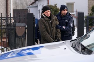 	M jak miłość odc. 1863. Święcicki (Artur Paczesny), Rafał (Jakub Kucner)