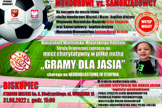 Mundurowi i samorzadowcy zagraja dla Jasia