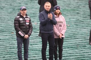 Andrzej Duda, Adam Małysz