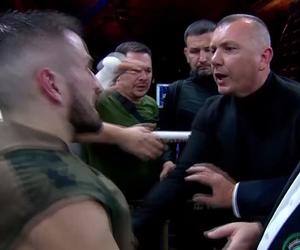 Ogromne zamieszanie na gali MB Boxing Night 14! Wielki błąd i szarpanina po zakończeniu walki, kuriozalne sceny