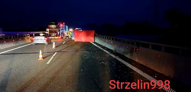 Wypadek motocykla ratowniczego