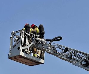 Pożar hotelu Seanator w Starachowicach