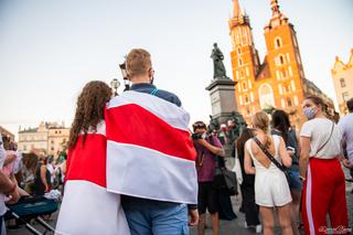 Kraków solidarny z Białorusią