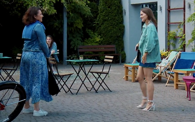 M jak miłość, odcinek 1533, Marysia (Małgorzata Pieńskowska), Franka (Dominika Kachlik)