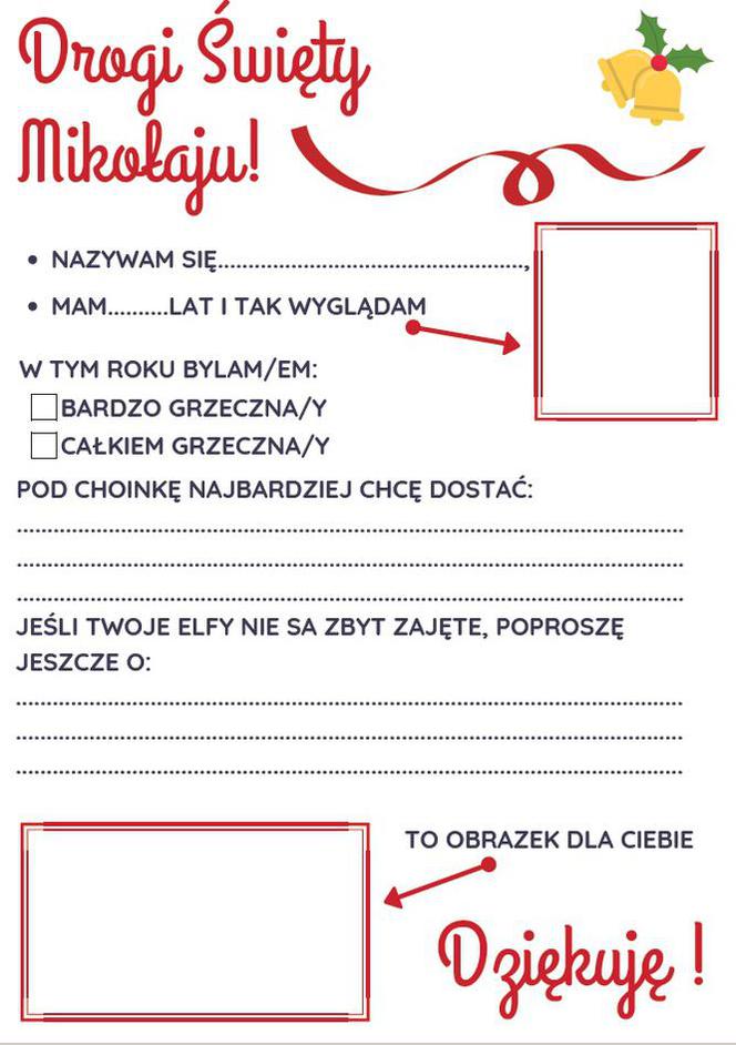 List do Mikołaja