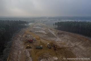 Budowa S7 na trasie Napierki - Płońsk. Zobacz postępy prac [GALERIA]