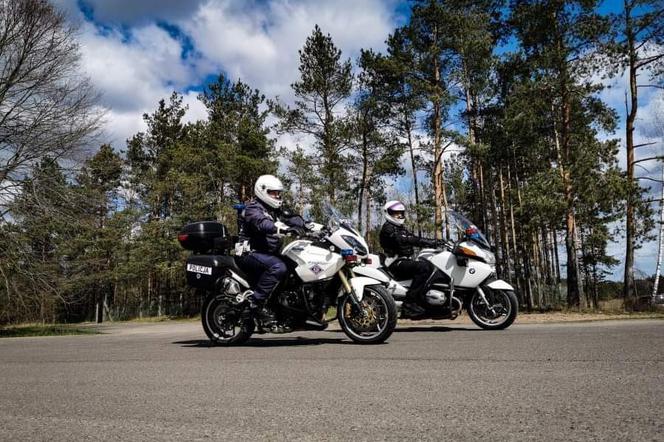 Akcja Bezpieczny motocyklista na podlaskich drogach