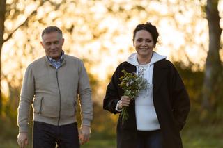 M jak miłość odc. 1713. Marysia (Małgorzata Pieńkowska), Artur Rogowski (Robert Moskwa)