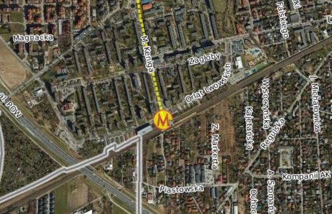 Rozbudowa metra M2 – stacja Ursus Niedźwiadek
