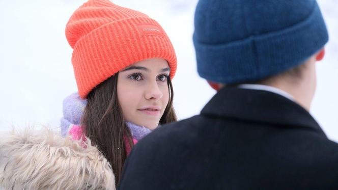 M jak miłość odc. 1791. Basia (Karina Woźniak), Michał (Igor Pawłowski)	