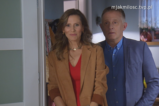 M jak miłość, odc. 1704:Artur Rogowski (Robert Moskwa), Ewa Kalinowska (Anna Kerth)