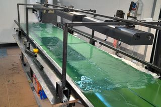 Prace przy odnowieniu warszawskiej palmy