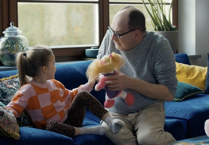 Barwy szczęścia odc. 3192. Wioletka (Sara Kudaj), Marek Złoty (Marcin Perchuć)