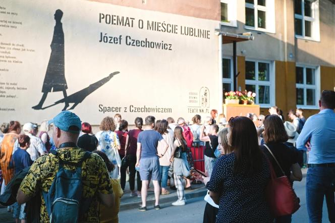 Spacer z Czechowiczem w Lublinie