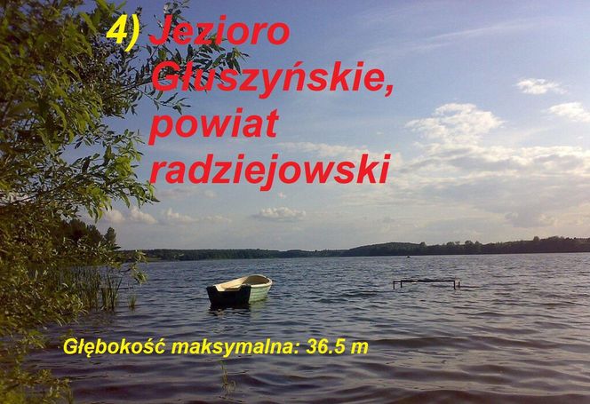 Ranking najgłębszych jezior kujawsko-pomorskiego