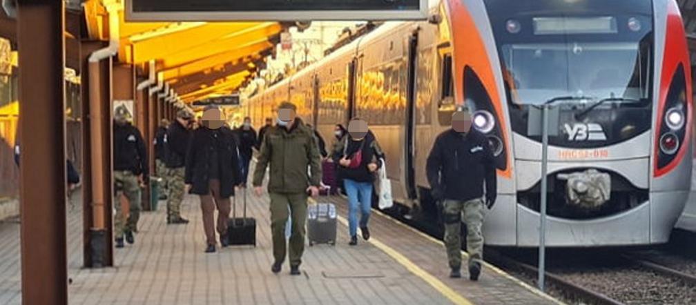 Wojna na Ukrainie. Pociąg z Kijowa przyjechał do Przemyśla