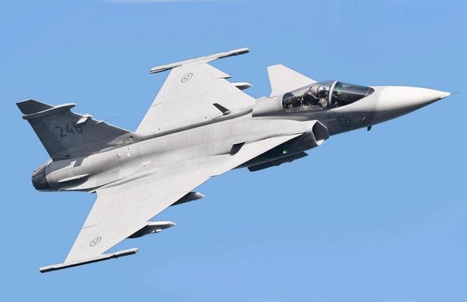 Szwedzkie myśliwce JAS-39 Gripen