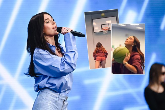 Roxie Węgiel grała w kosza na słynnej arenie