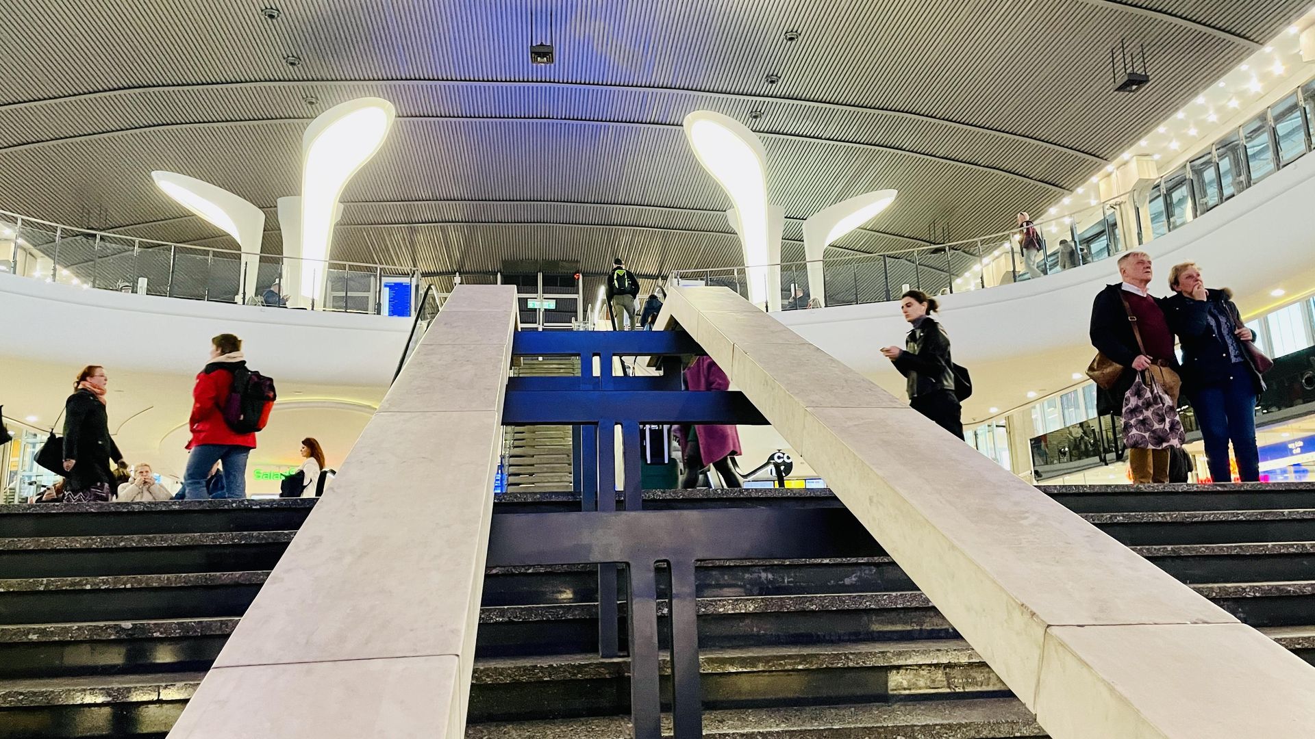 Dworzec Warszawa Centralna - antresola