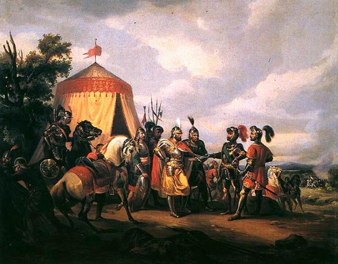 Bitwa pod Grunwaldem. Państwo Krzyżackie. 15 lipca 1410