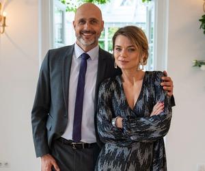 Na dobre i na złe odc. 907. Agata Woźnicka (Emilia Komarnicka-Klynstra), Rafał Konica (Robert Koszucki)