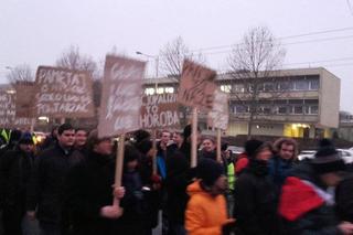 Protest studentów i studentek we Wrocławiu