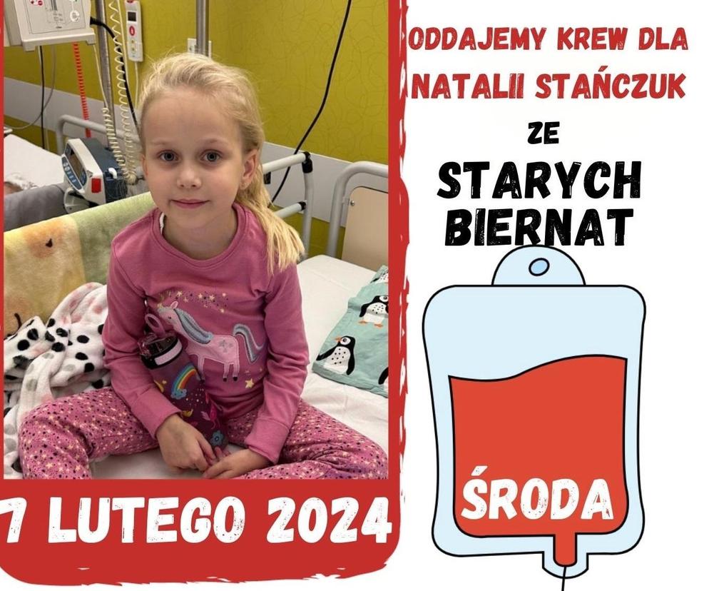 7 lutego Łosicki Dom Kultury organizuje zbiórkę krwi dla siedmioletniej Natalki z gminy Łosice