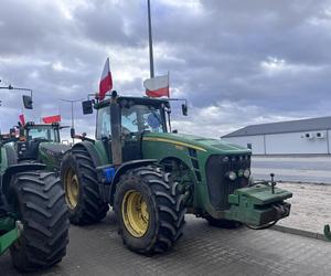 Protest rolników w Gorzowie