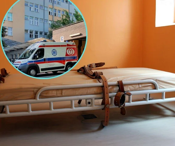Spłonęło łóżko, na którym leżał pacjent. Jedna osoba nie żyje