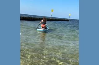 Marcelina Ziętek wypoczywała na plaży