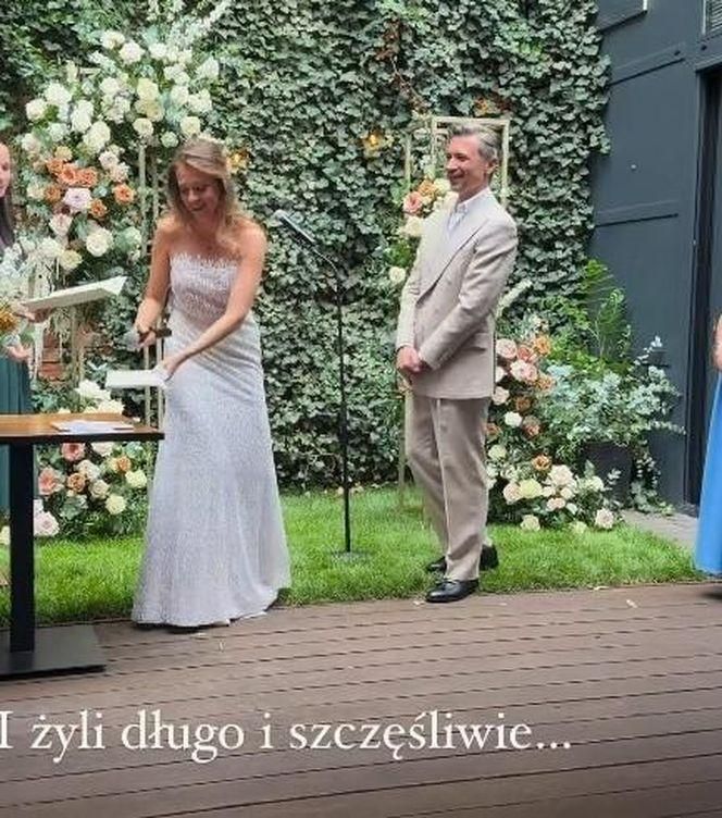 Sasha Strunin - ślub