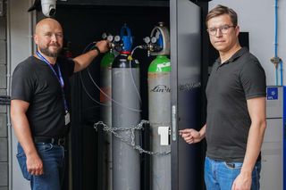 Lublin - Politechnika uruchomiła paczkomat na gazy techniczne [AUDIO]