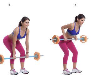 Wiosłowanie sztangą w opadzie – technika. Jak wiosłować: nachwytem czy podchwytem?