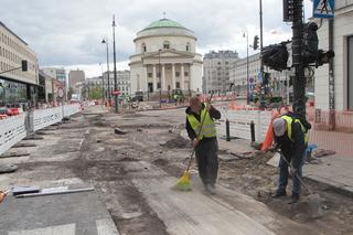 Kiedy koniec remontu Placu Trzech Krzyży? Znamy datę!