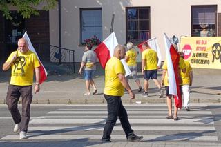Protest Bałtyckie SOS w Gminie Choczewo 30 sierpnia 2024