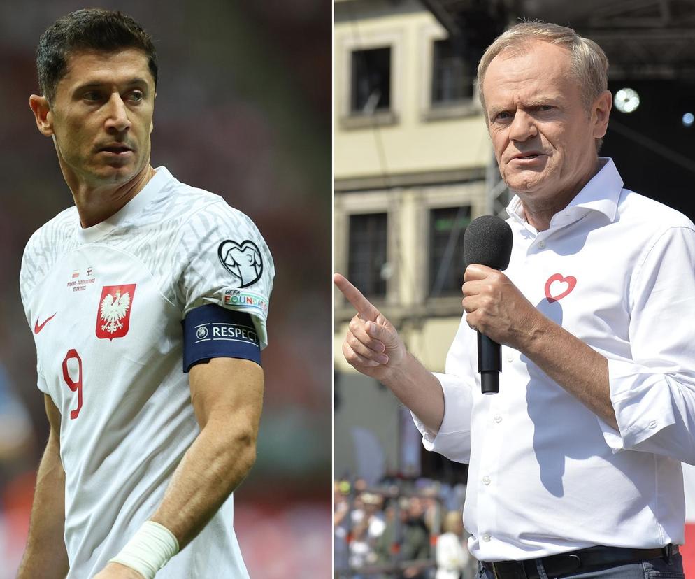 Robert Lewandowski, Donald Tusk