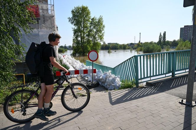 Tak wygląda Oława w czasach powodzi 2024 roku. Poruszający materiał