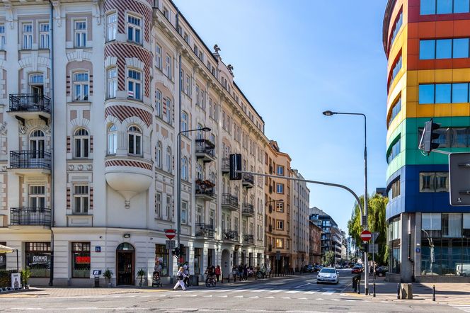 Ulica Okrzei w Warszawie przed przebudową