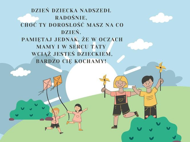 Dzień Dziecka - kartki