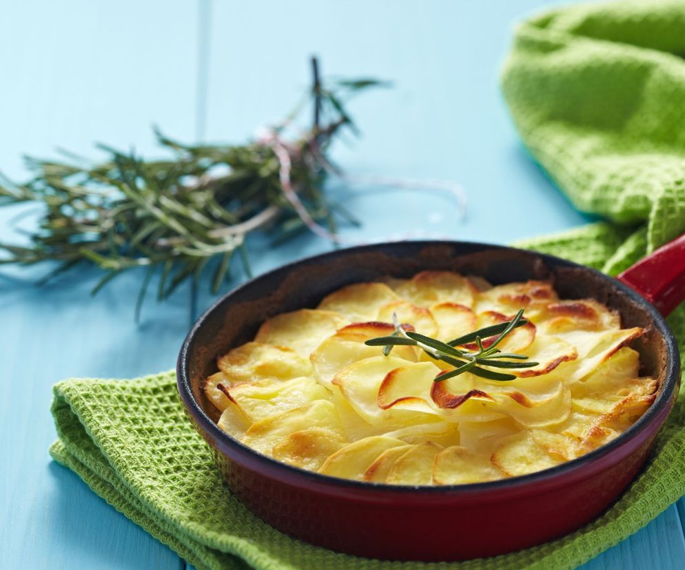 Zapiekanka serowo-ziemniaczana z porami