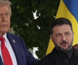Trump i Zełeński w Białym Domu