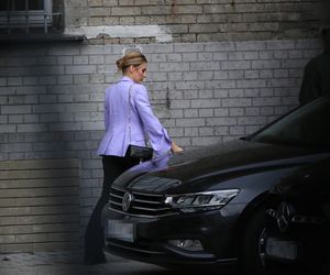 Marta Nawrocka poszła na wywiadówkę córki