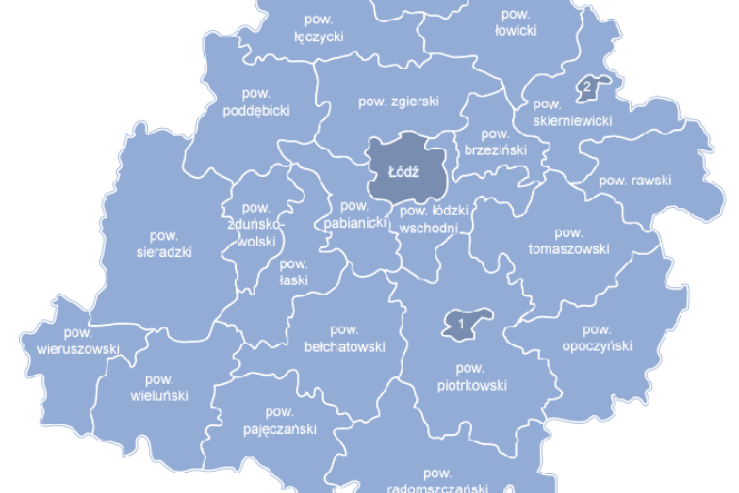 W TYCH powiatach w Łódzkiem NIE MA koronawirusa! [MAPA z 08.04.2020] 