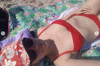 Anna Guzik (Żaneta z Na Wspólnej) na Instagramie w bikini