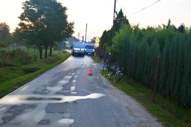 Poważny wypadek rowerzystów w Krośnie