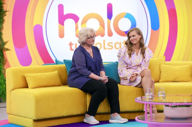  Agnieszka Kaczorowska z mamą w "Halo, tu Polsat"
